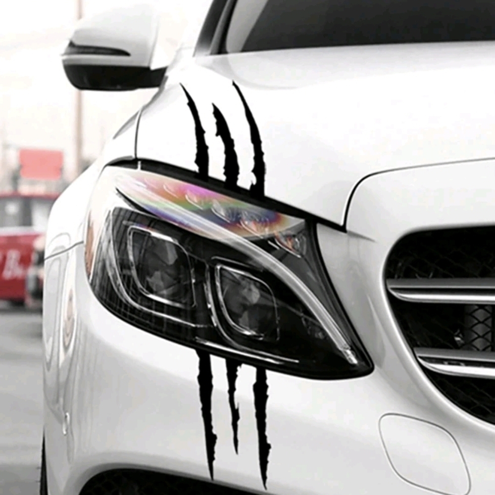 Black Scratch Decal | NEW